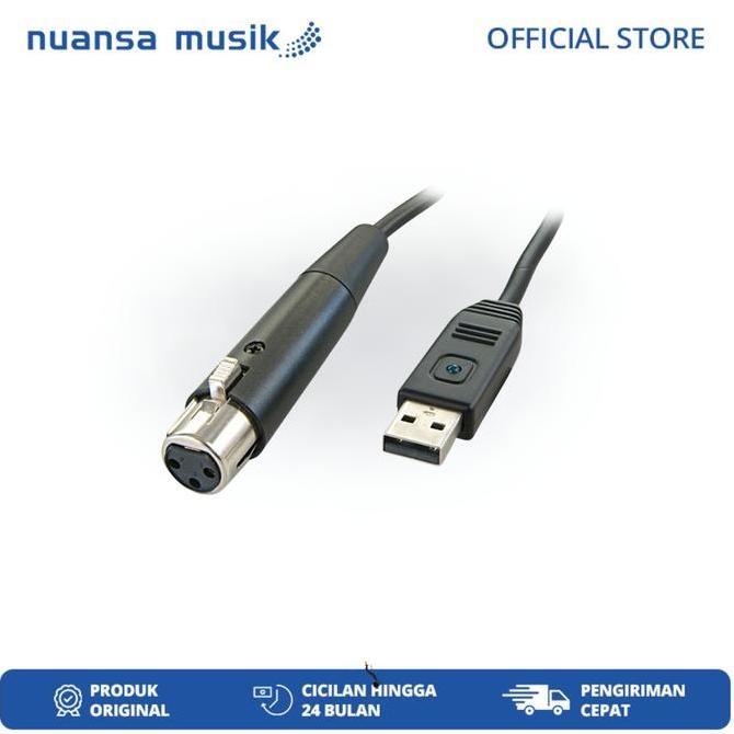 Lindy 6105 Cable USB to XLR - 5 Meter