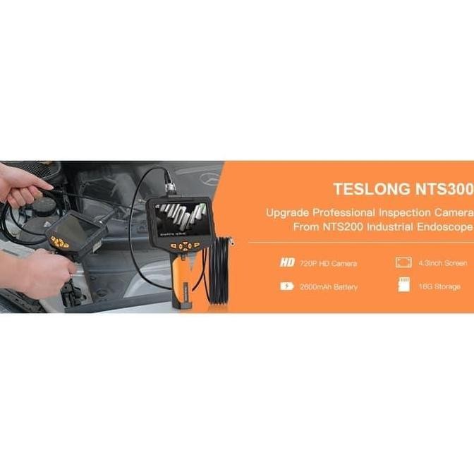 Promo Endoscope Borescope Camera Nts 300/Nts-300/Nts300 Kabel 15M Dan 5M Cod