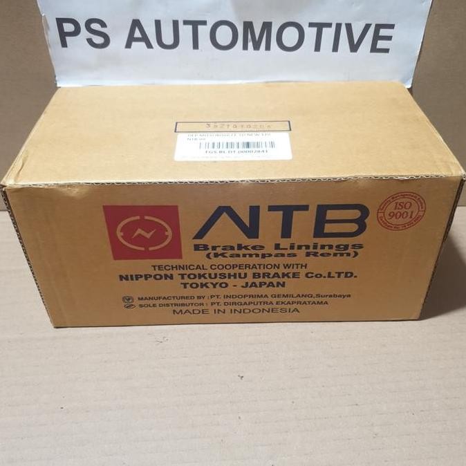 BRAKE LINING MITSUBISHI CANTER PS125 HDX NTB M040-1