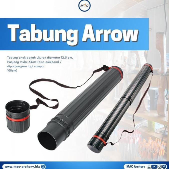 Tabung Arrow Tas Anak Panah Tas Gambar Drafting Tube Tabung Gambar AUL
