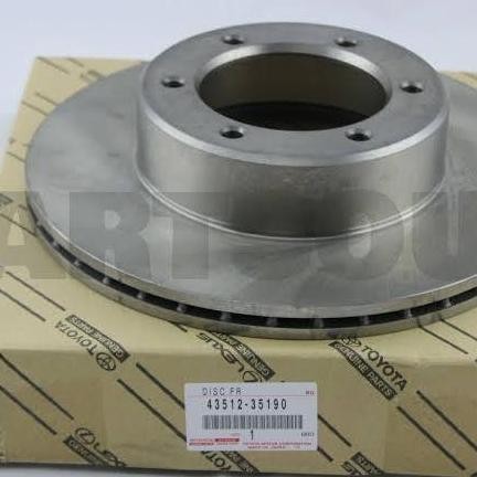 Piringan Disc Depan Hilux Surf Ln167 Ori 43512-35190  Ready