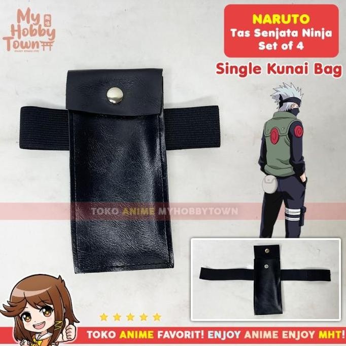 Tas Senjata Kunai Shuriken Naruto Ninja