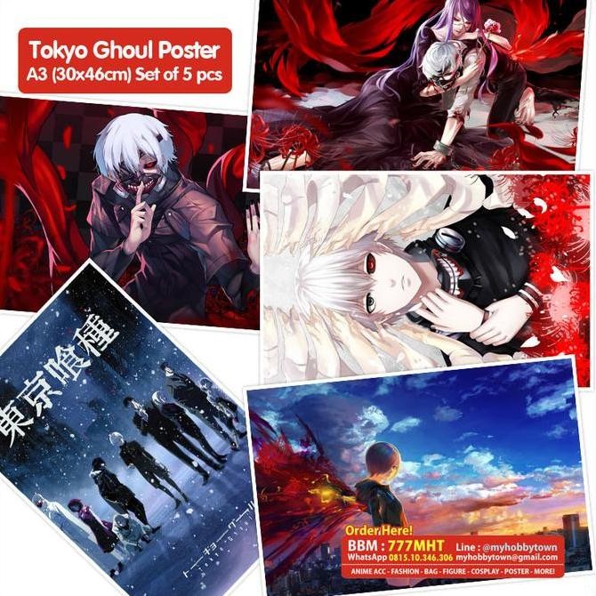 Poster Tokyo Ghoul Set Of 5