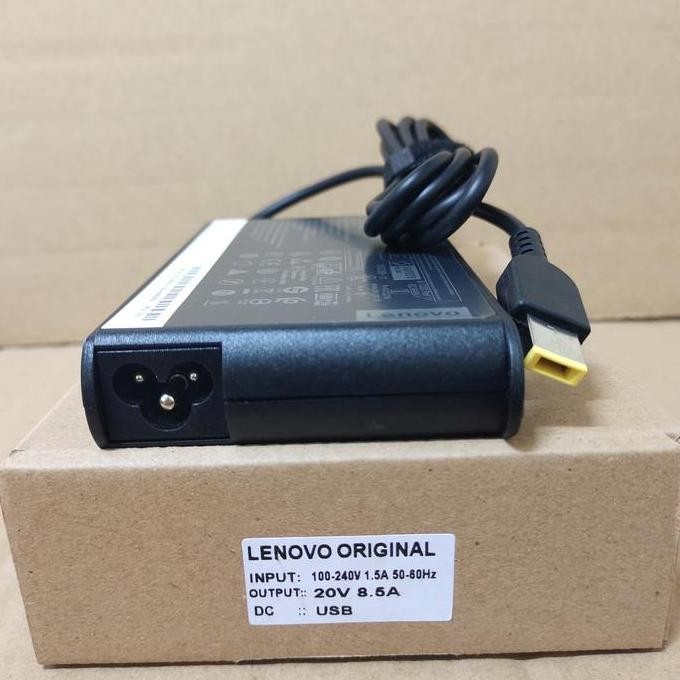 Dijual Adapter 20V 8.5A 170W Thin USB ADL170SLC3A Adapter Charger LEGION 5 T440P P50 P51 W541 Y920 Y