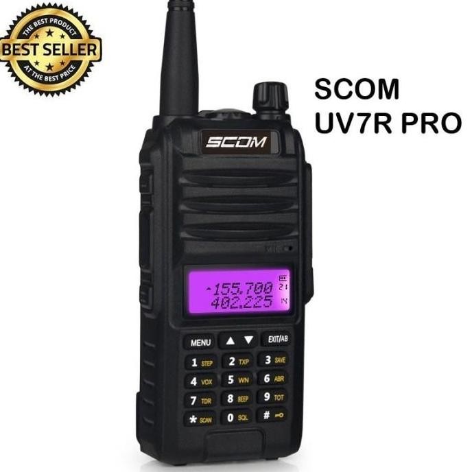 ZOLDYCK- HT walkie talkie SCOM UV7R UV-7R PRO Premium Dualband speaker premium