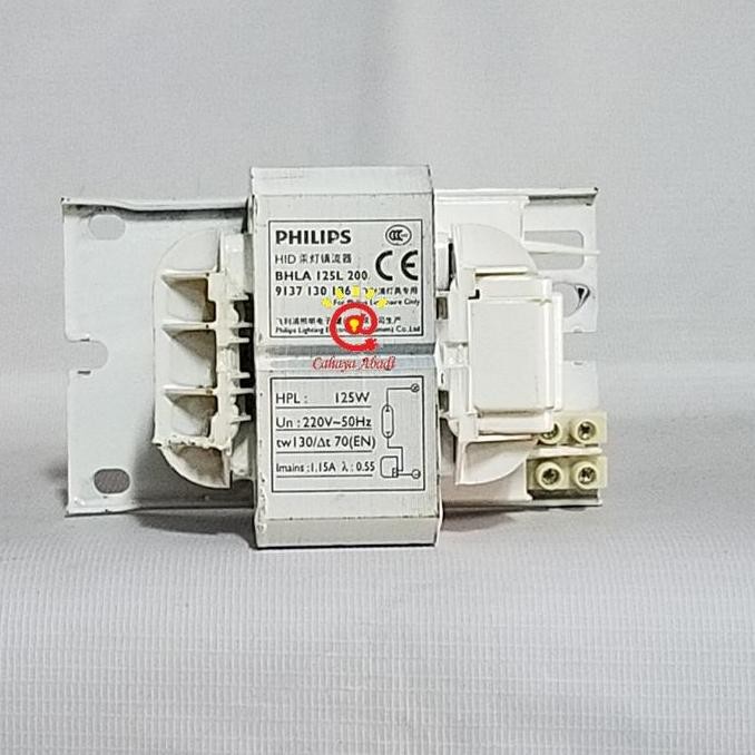 Philips BHL 125 Watt / Travo Trafo Lampu HPLN 125 Watt Philips