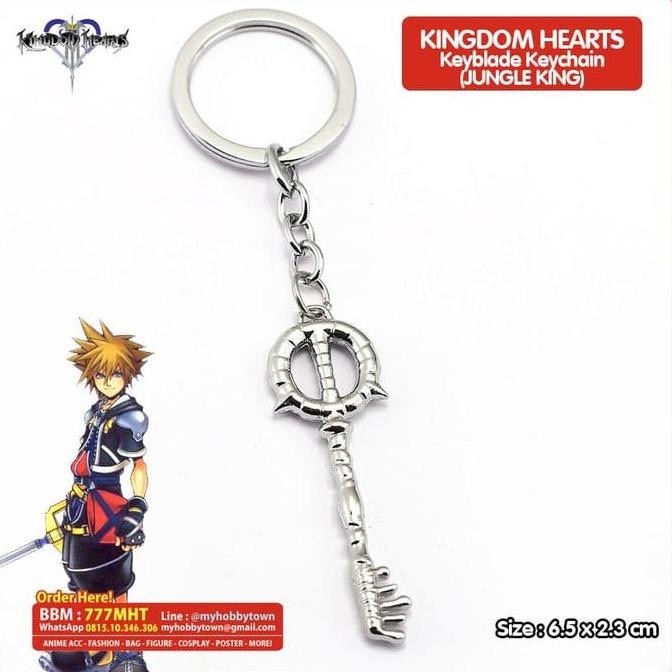Gantungan Kunci Anime Game Kingdom Hearts : Keyblade Jungle King