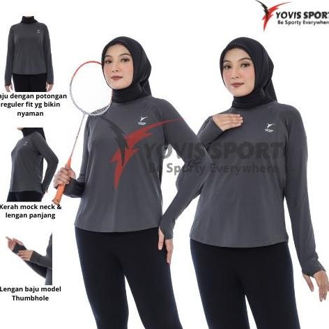 Promo Atasan Panjang Olahraga Motif 2 Yovis Sport/ S. 17 Cod
