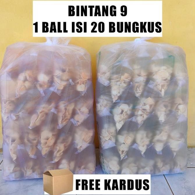 Keripik Singkong Khas Madura isi 20bks (1 ball) - Keripik Singkong Cap Bintang 9 - Keripik Singkong 