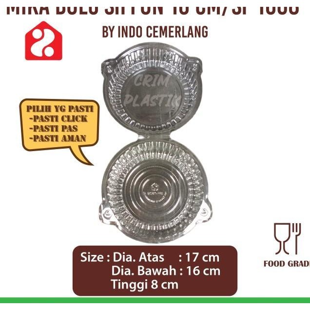 Dus Mika Bolu Sifon Uk 16 Cm Chiffon 16 Cm Sf 16 Indo Cemerlang