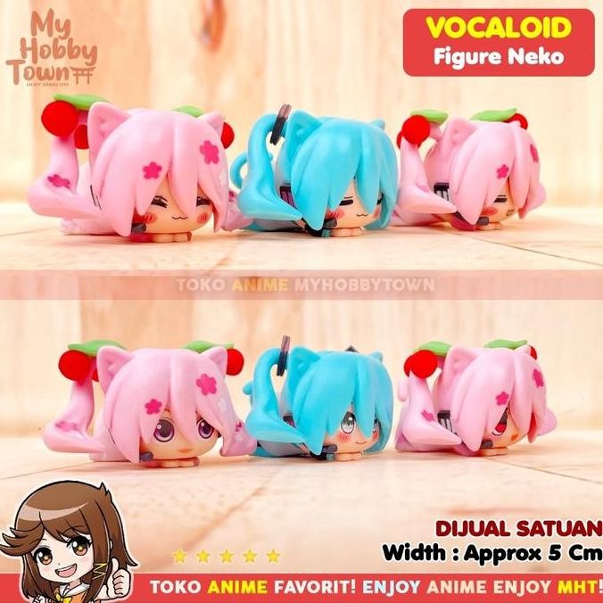 Figure Anime Game Vocaloid Hatsune Miku Neko Cat Sakura Cherry Blossom