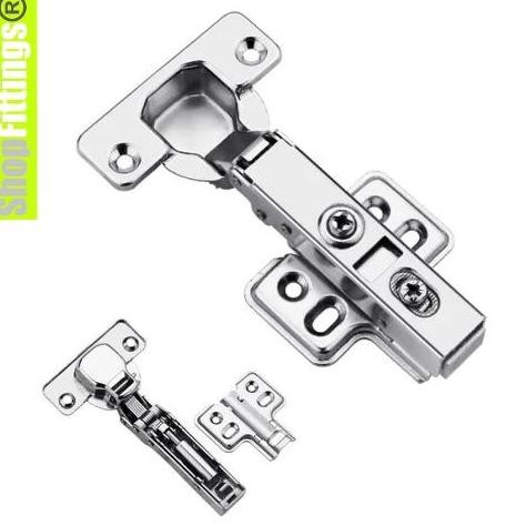 Promo Promo Murah Baleno Lite Engsel Sendok Slow Motion Pintu Lemari Dapur Lurus Bengkok Full Soft C