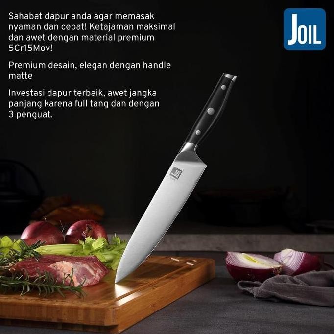 [Best] Dapur Baja Chef Stainless Steel - Joil N1