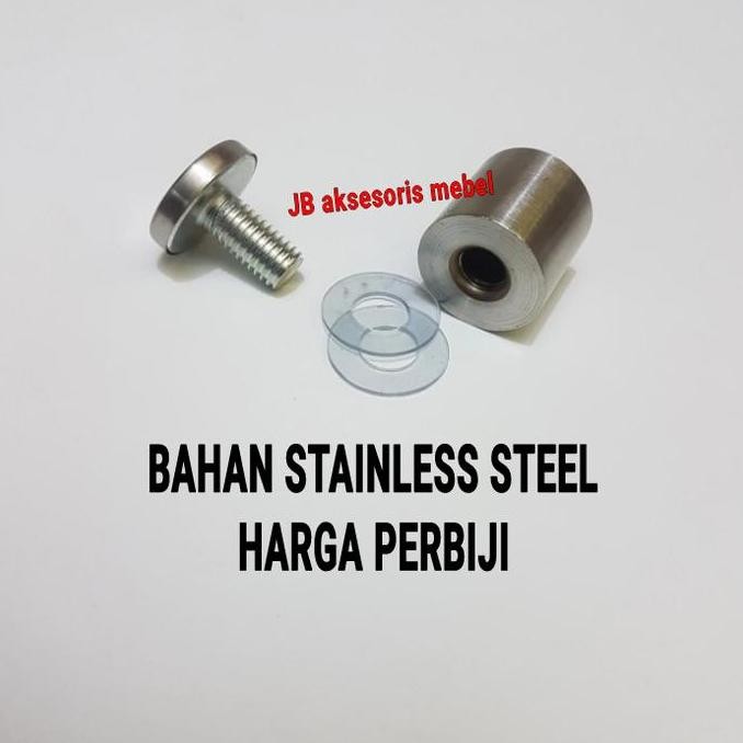 Promo Pen Iklan 25 X 30 Stainless / Baut Akrilik Huben Cod