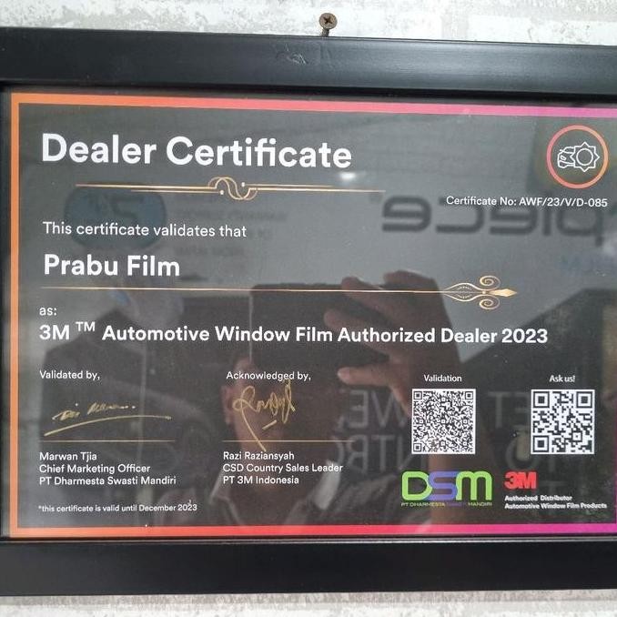 Kaca film 3M Ceramic IR Night fall 3M Crystalline