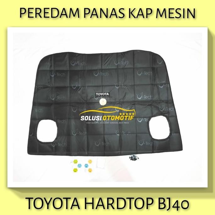 TOYOTA HARDTOP BJ40 FJ40 Peredam Panas Kap Mesin Aksesoris Mobil VTECH