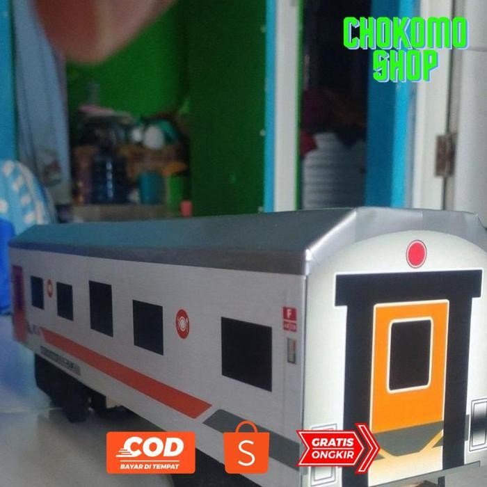 LI34 PJ24 Gerbong KMP3 Kereta Makan Pembanngkit Klas Bisnis dan Ekonomi New Generation - Miniatur Ke