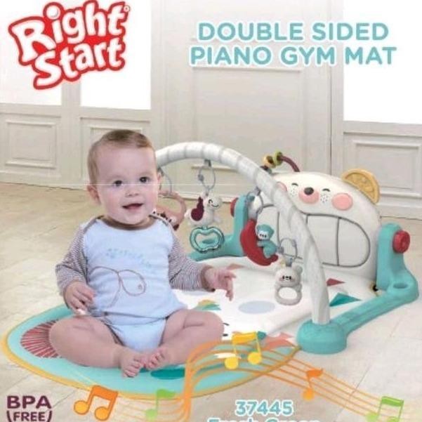 Right Start Double Side Piano Gym / Playmat Bayi