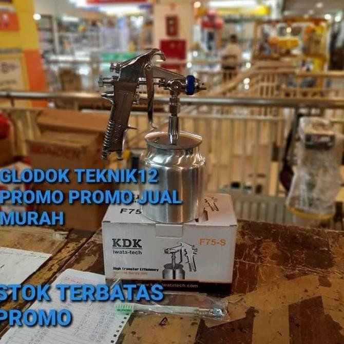Promo Alat Semprot Cat Spray Gun Kdk F75 Tabung Bawah Sprey Gun Kdk F75 Cod