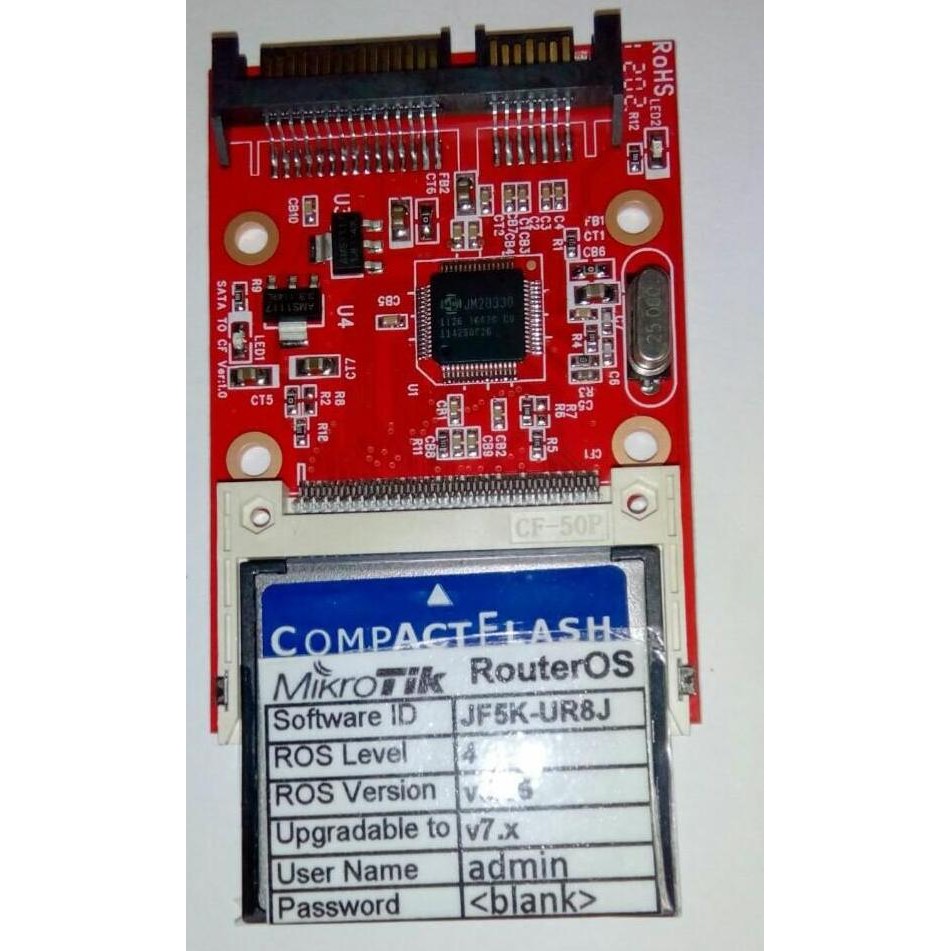 HARGA DISC - Mikrotik DOM SATA RouterOS Lisensi Level 4 untuk PC server