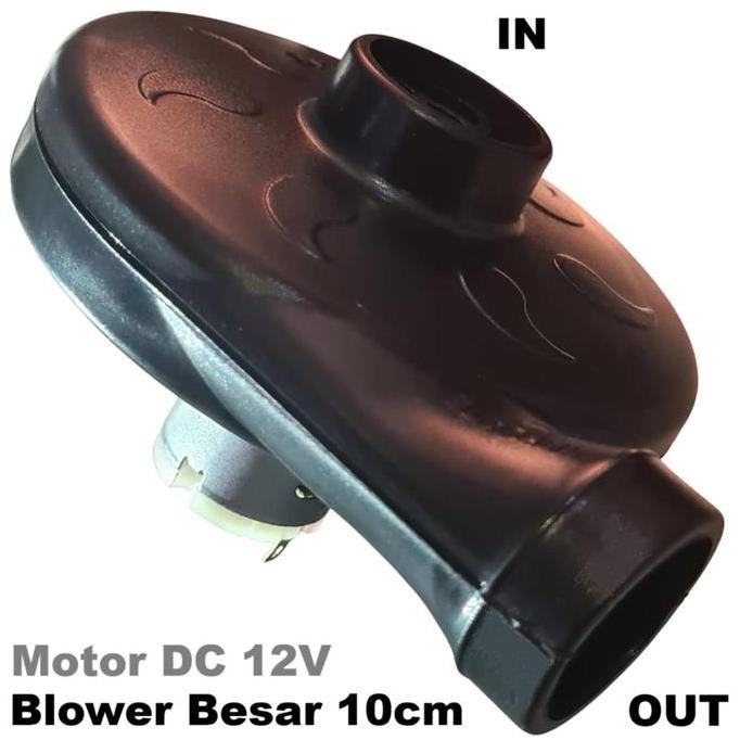 DF322>> Blower Tiup BBQ Pompa Angin Keong/ Turbo Fan Air Flow DC 12 V