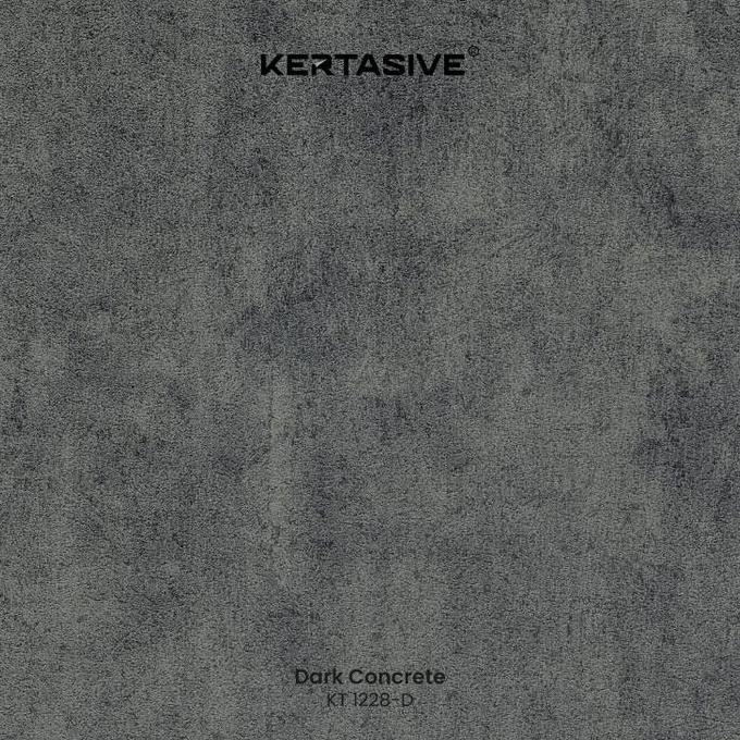 DF303>> DARK CONCRETE 122 CM - PVC INTERIOR FILM / PELAPIS FURNITURE