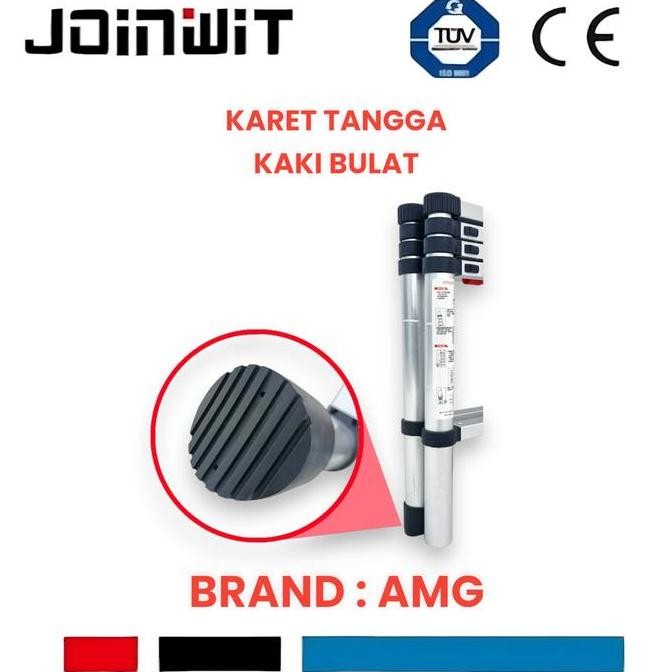 Karet Kaki Bulat Tangga Teleskopik Penutup Kaki Tangga Karet