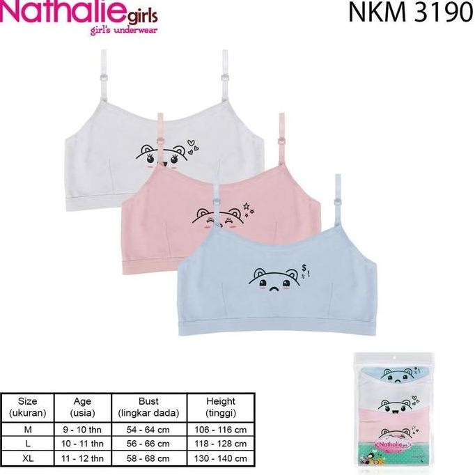 DB7 >> Nathalie Miniset Pakaian Dalam Anak Perempuan Underwear Bra