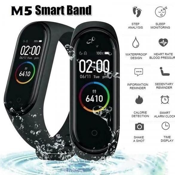 SMARTWATCH M6 SMARTBAND LIKE MI BAND 2022 ANTI AIR SMART BAND ORIGINAL