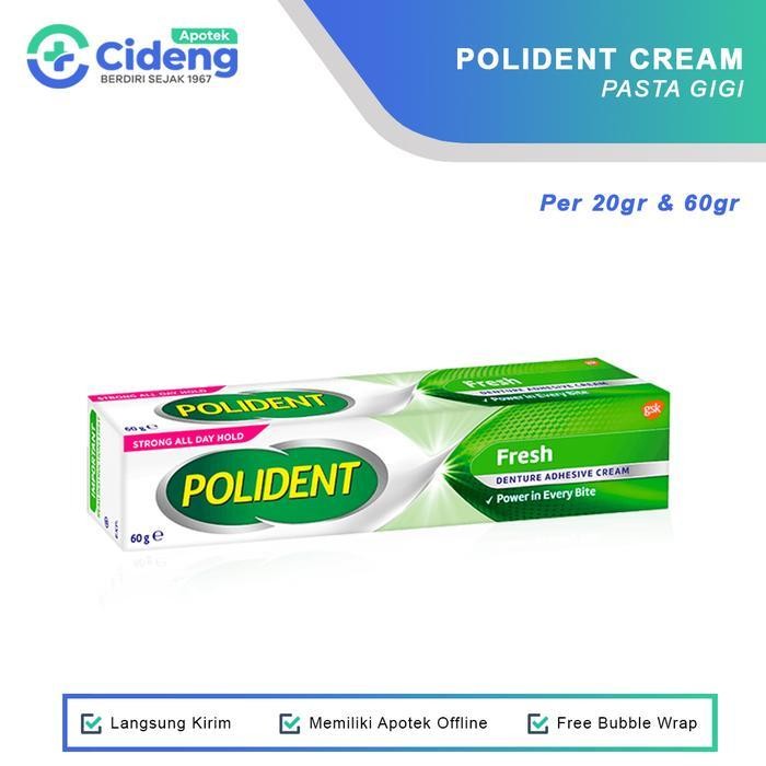 POLIDENT DENTURE ADHESIVE CREAM