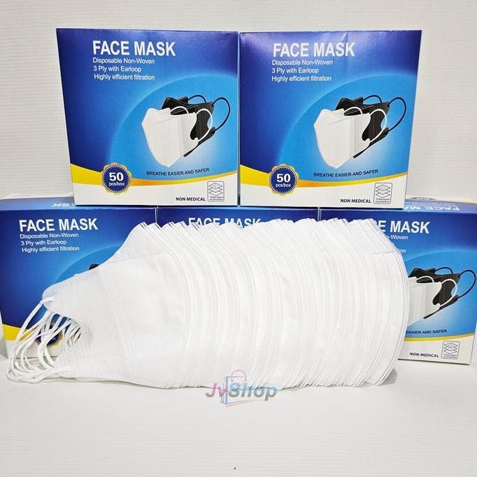 COD Masker Duckbill Facemask Isi 50pcs 1Box