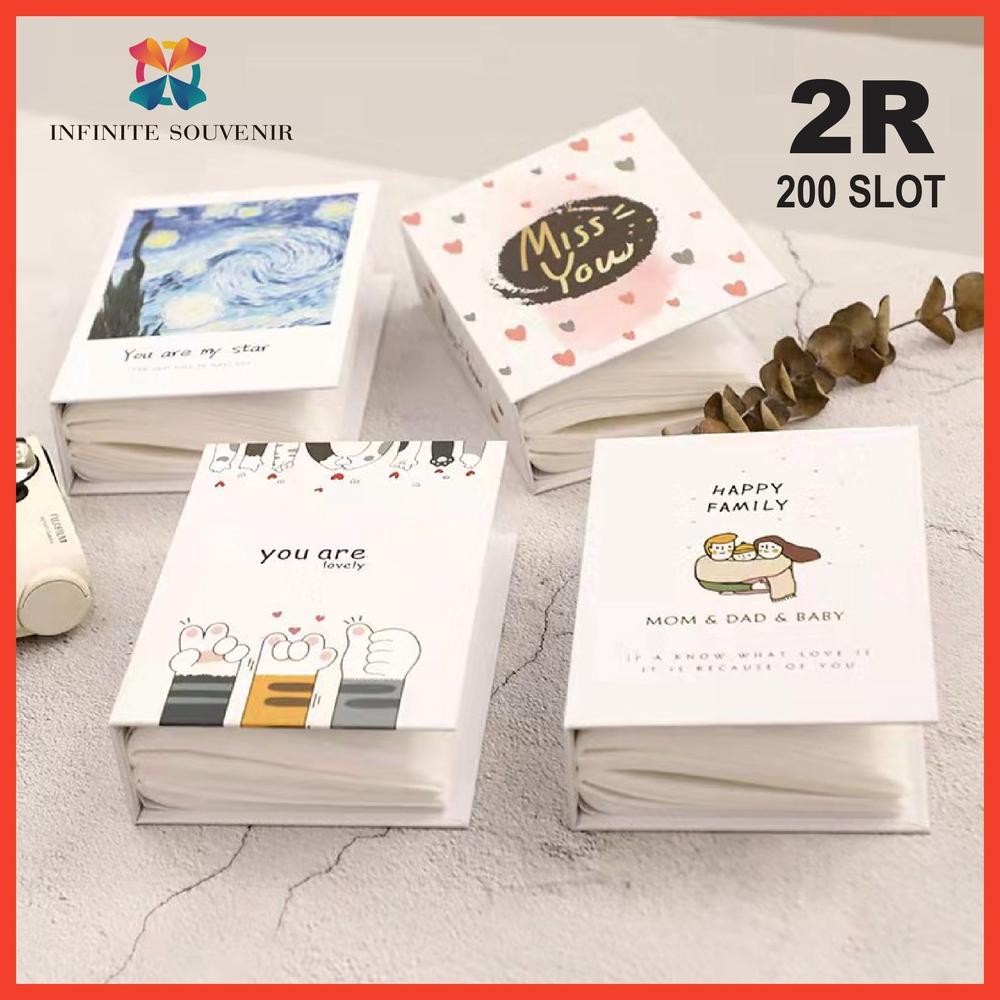 Terlaris BUKU ALBUM 2R / PHOTOBOOK MINI / ALBUM GLITTER JELLY / ALBUM MINI POLAROID / BUKU FOTO / PH