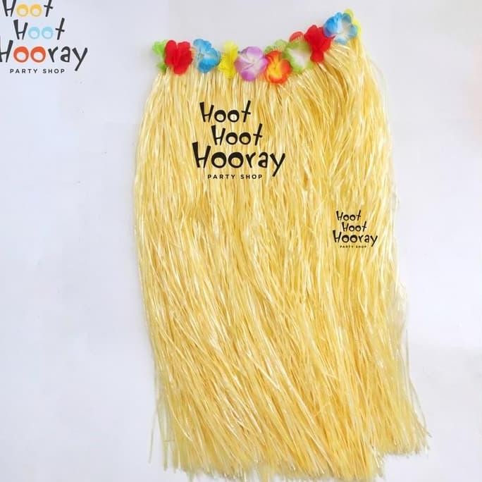 Rok Rumbai Hawaii / Rok Penari Hula / Kostum Pantai / Kostum Hawai