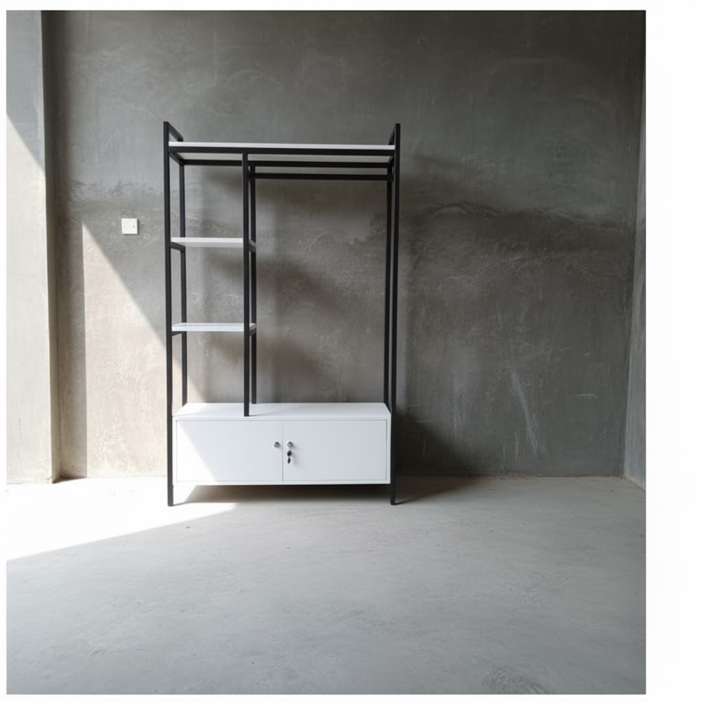 Rak Gantungan Baju Laci Gantungan Pakaian Wardrobe Baju Wardrobe Pakaian Rak Pakaian Rak Baju