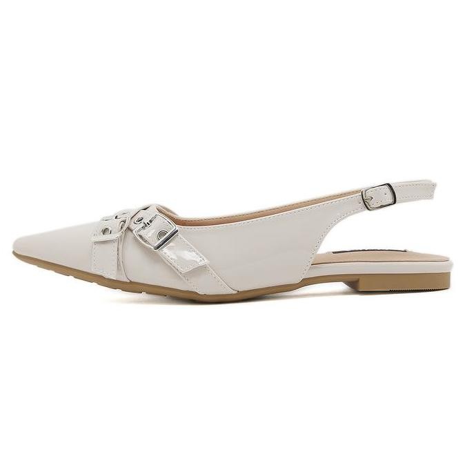 Bozka Sepatu Sandal Wanita Fashion Zen Black Maroon