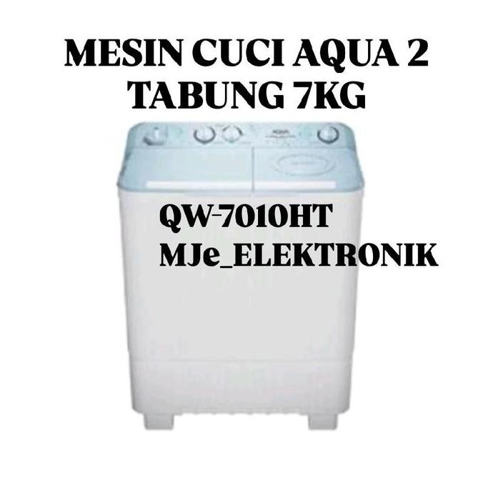 Promo MESIN CUCI AQUA 2 TABUNG 7 KG COD