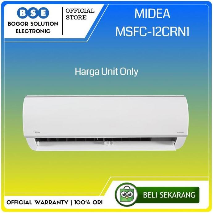 Bestseller- AC 1.5 PK Midea MSFC 12CRN1 R32 1.5PK AC Midea MSFC-12CRN1 1.5PK R32