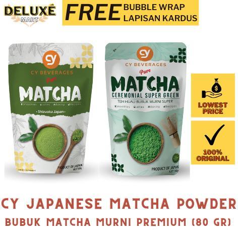 [BUBUK MATCHA PREMIUM] CY Japanese Matcha Powder Premium - Bubuk Matcha dari Jepang cocok untuk kelu