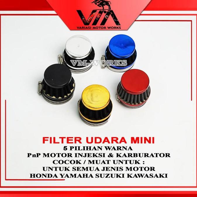 DR325 - Filter Udara Variasi Universal Motor Supra Revo Blade Karisma Astrea Grand Jupiter Vega F1zr