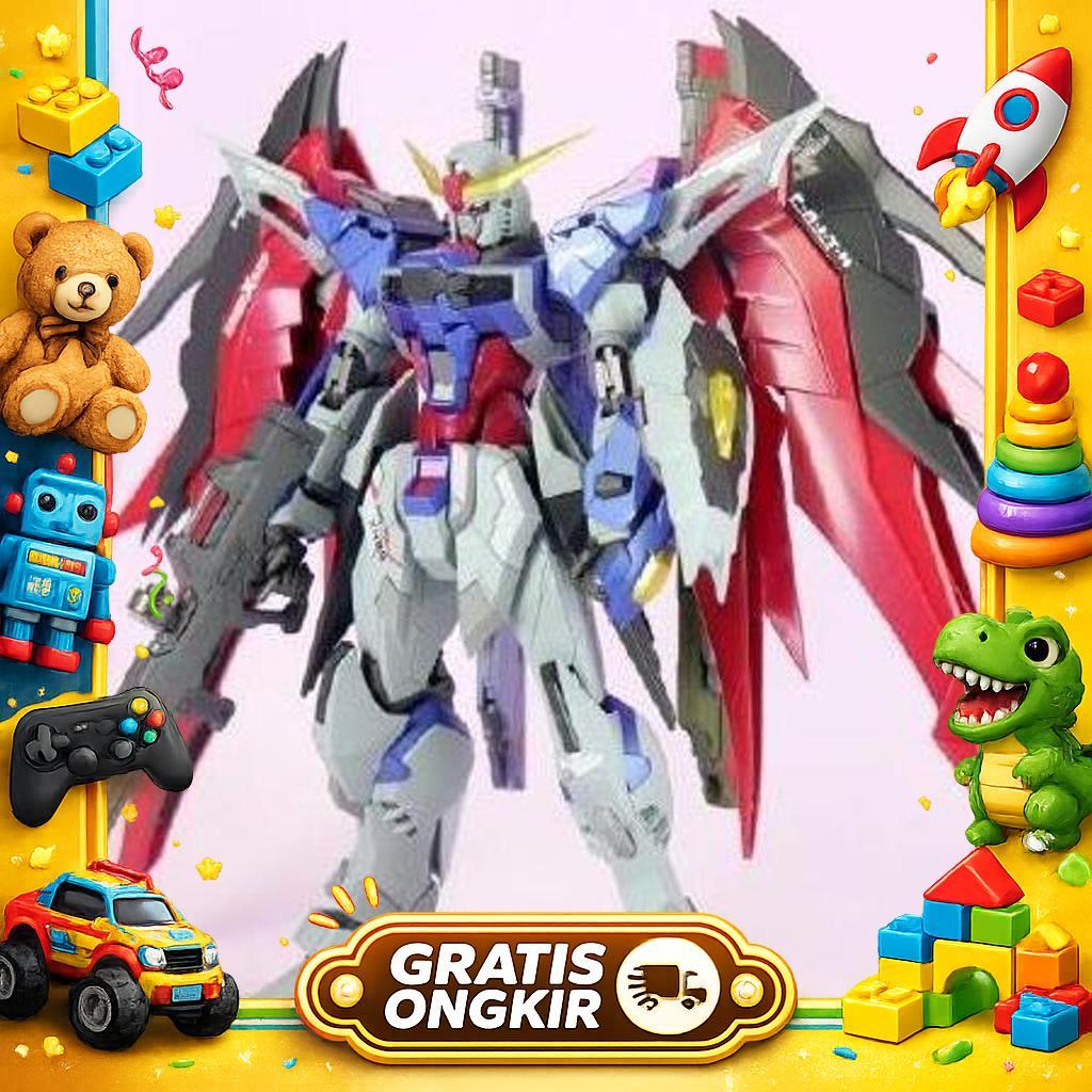 Daban 8828 Mg 1/100 Destiny + Wing Of Light+ New Repair Head Model Kit