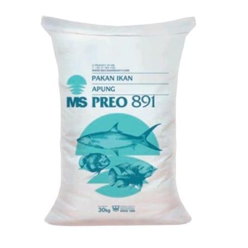 PREO 891 Pelet Pakan Ikan Ekonomis Ternak Budidaya MS Umpan Pur Lele