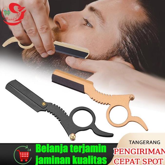 Pisau Cukur Rambut Manual / Isi Ulang Sliet/ Gagang Pisau Cukur
