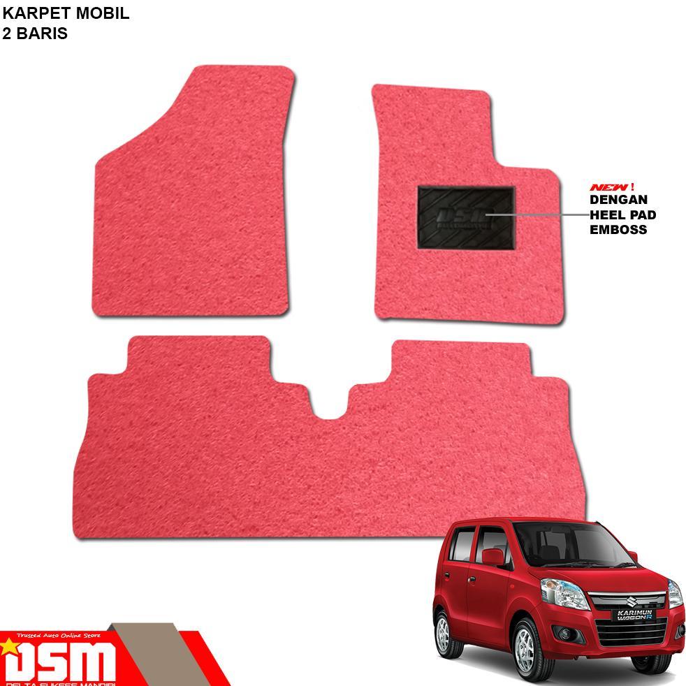 Karpet Mobil Karimun Wagon R - 2 Baris / Karpet Mie Wagon R / Aksesoris Mobil Wagon R / DSM / karmob