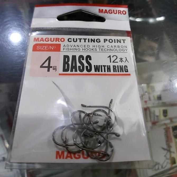 Pesca - Pancing Kail Maguro Bass Ring Mata Kail Maguro Cutting Point