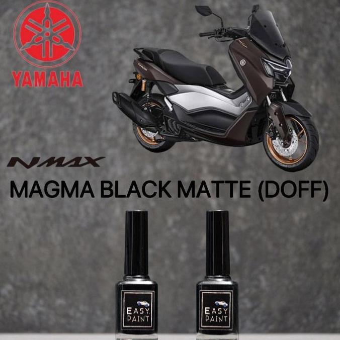 CAT OLES MOTOR MAGMA BLACK MATTE DOFF YAMAHA NMAX TURBO HITAM KEUNGUAN GLITTER MERAH HITAM KEMERAHAN