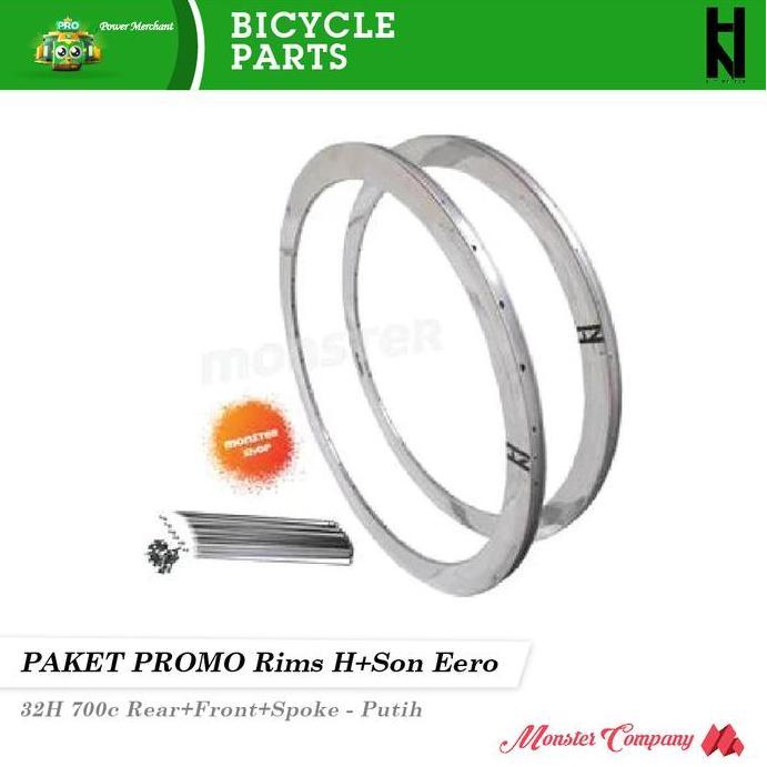 Promo Rims H+Son EERO Pillar Racing Track Fixed Trick H PLUS SON HPLUSSON Diskon