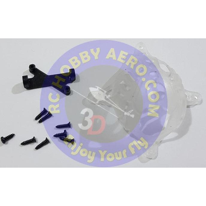 HAPPYMODEL CANOPY FOR MOBULA6 (TRANSPARENT) RCHA