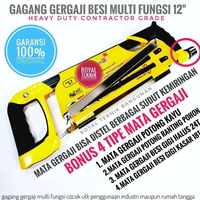 Tools- Gagang Gergaji Besi Kayu Multi Fungsi 12 Inch Maxi / Magic Saw