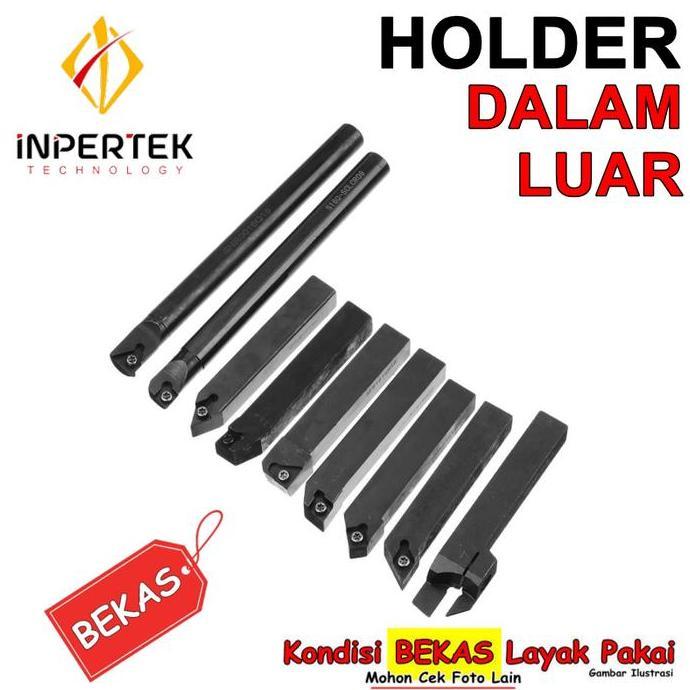 PALMOWI Holder Bubut Bekas External Internal Insert Pahat Turning Tool Second