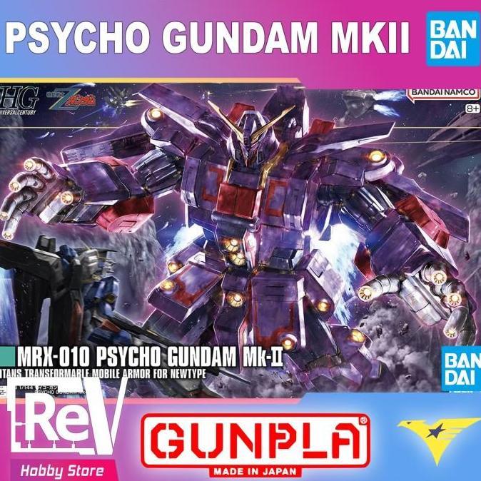 Promo HG PSYCHO GUNDAM MK II BANDAI HGUC HIGH GRADE 1/144 Diskon